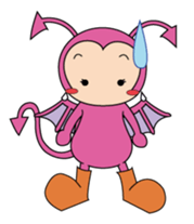 Daily life of the devil sticker #11143776