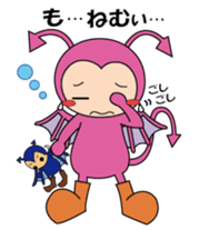 Daily life of the devil sticker #11143780