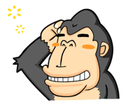 Ape charm awaken sticker #11145185