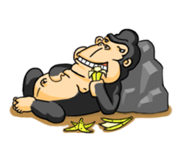 Ape charm awaken sticker #11145187