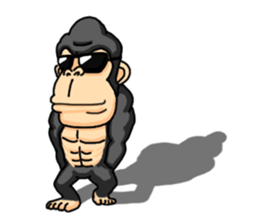 Ape charm awaken sticker #11145194