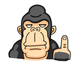 Ape charm awaken sticker #11145195