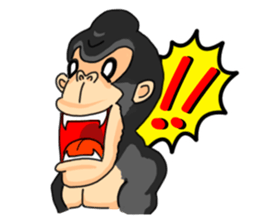 Ape charm awaken sticker #11145199