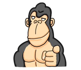 Ape charm awaken sticker #11145201