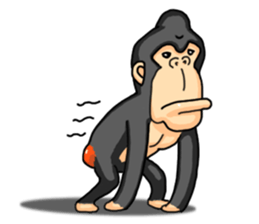 Ape charm awaken sticker #11145203