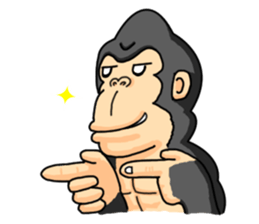 Ape charm awaken sticker #11145206