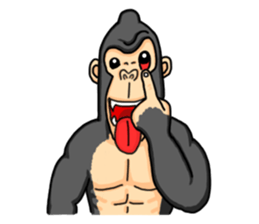 Ape charm awaken sticker #11145209