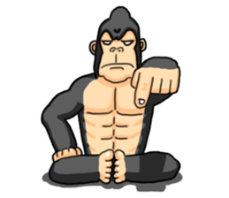 Ape charm awaken sticker #11145216