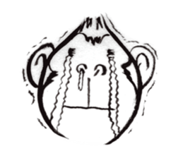 Brush of monkey Vol.2 sticker #11145282