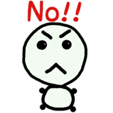 manmaru(English) sticker #11145428