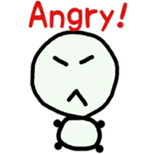 manmaru(English) sticker #11145434