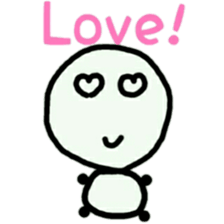 manmaru(English) sticker #11145444