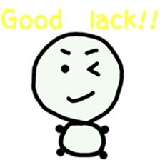 manmaru(English) sticker #11145449