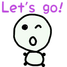 manmaru(English) sticker #11145454