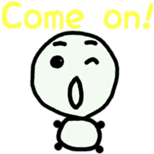 manmaru(English) sticker #11145456