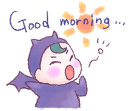 Fluffy Devil Boy sticker #11145465