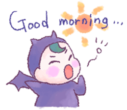 Fluffy Devil Boy sticker #11145465