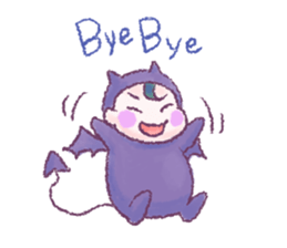 Fluffy Devil Boy sticker #11145467