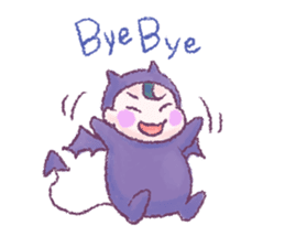 Fluffy Devil Boy sticker #11145467