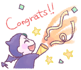 Fluffy Devil Boy sticker #11145473