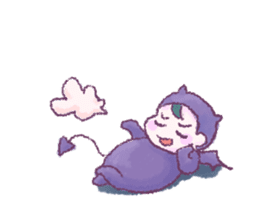 Fluffy Devil Boy sticker #11145476