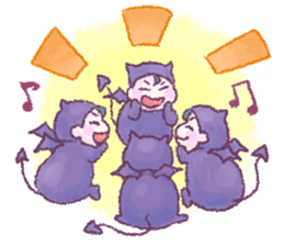 Fluffy Devil Boy sticker #11145486