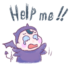 Fluffy Devil Boy sticker #11145499