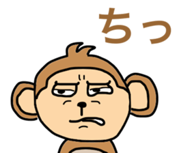 saucy monkey sticker #11145753