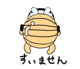 japanese little old guy " Moe Oyaji " sticker #11145846