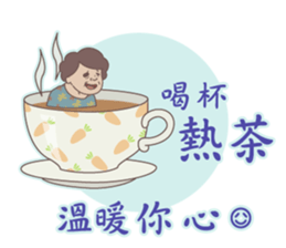 Seafood mummy sticker #11146091