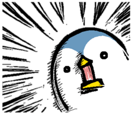 That bird4. It's fanny! sticker #11146117