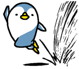 That bird4. It's fanny! sticker #11146136