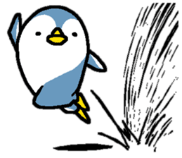 That bird4. It's fanny! sticker #11146136