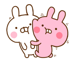 Rabbit Usahina Love 5 sticker #11146610
