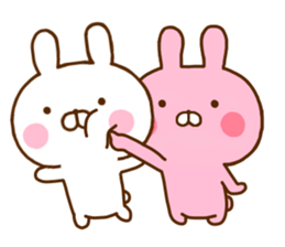 Rabbit Usahina Love 5 sticker #11146615