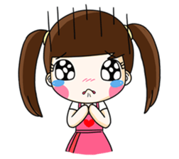 momo cute (EN) sticker #11146755