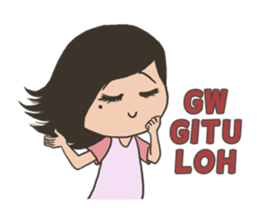 Cewek Ekspresif sticker #11146840