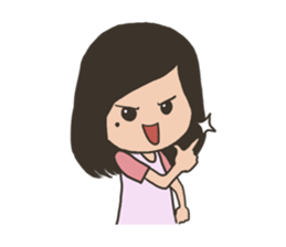 Cewek Ekspresif sticker #11146841