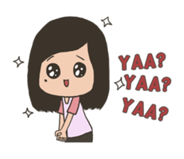 Cewek Ekspresif sticker #11146842