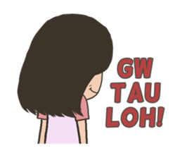 Cewek Ekspresif sticker #11146843