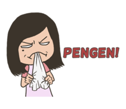 Cewek Ekspresif sticker #11146854