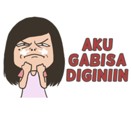 Cewek Ekspresif sticker #11146855