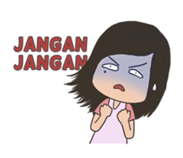 Cewek Ekspresif sticker #11146858