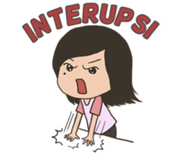 Cewek Ekspresif sticker #11146860