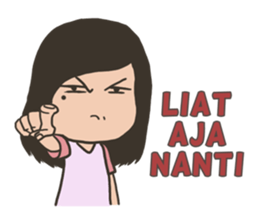 Cewek Ekspresif sticker #11146867