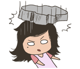 Cewek Ekspresif sticker #11146872