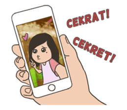 Cewek Ekspresif sticker #11146875