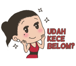 Cewek Ekspresif sticker #11146876