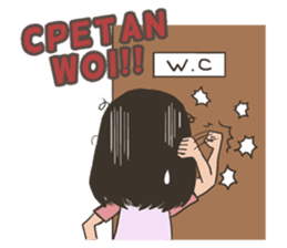 Cewek Ekspresif sticker #11146878