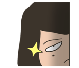 Cewek Ekspresif sticker #11146879